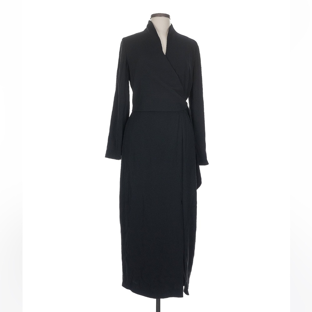 Jones New York Classic Black Long Sleeve Dress